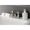 Kingston Brass KB4608BX 4-Inch Centerset Bathroom Faucet with Pop-Up Drain, Brushed Nickel KB4608BX - alternate 5